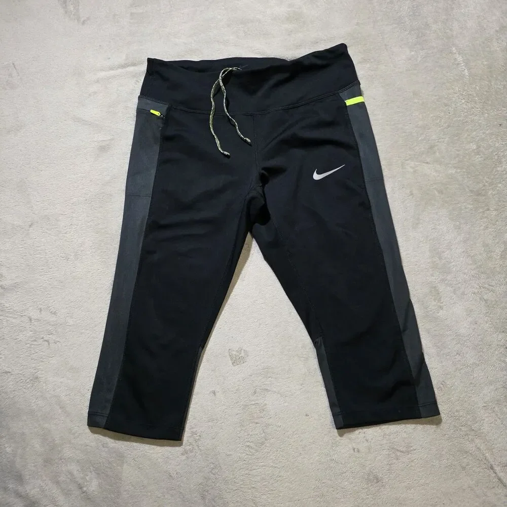Nike Dri Fit Leggings Crop Sz M